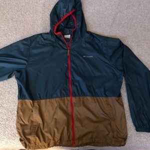 Thin Columbia Windbreaker